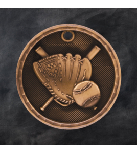 3D Series Medal, Baseball / Softball
