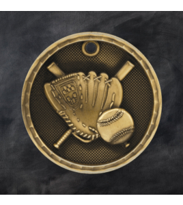 3D Series Medal, Baseball / Softball