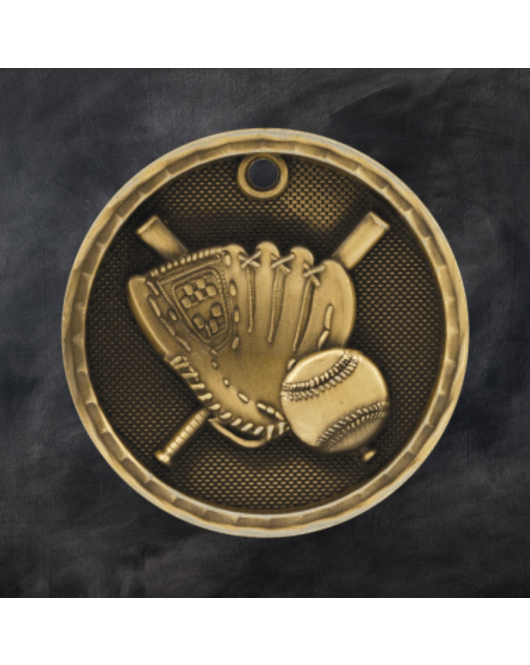 3D Series Medal, Baseball / Softball