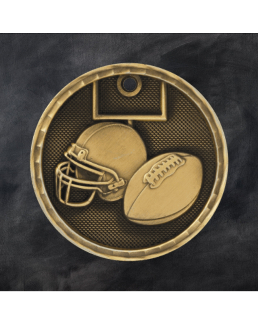 3D Series Medal, Football