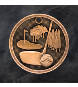 3D Series Medal, Golf
