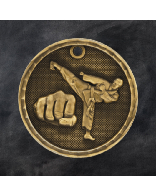 3D Series Medal, Martial Arts