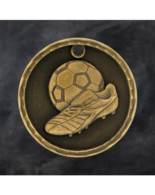 3D Series Medal, Soccer