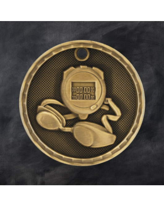 3D Series Medal, Swimming