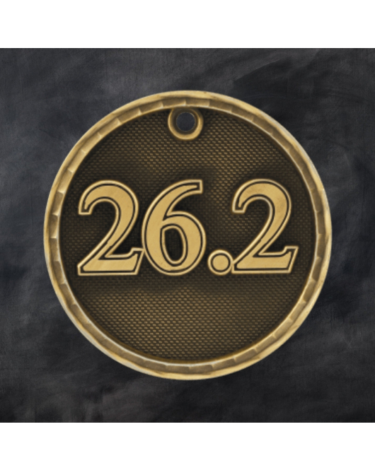 3D Series Medal, 26.2 Marathon
