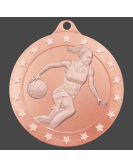 Radiance Series Medal, Basketball Female