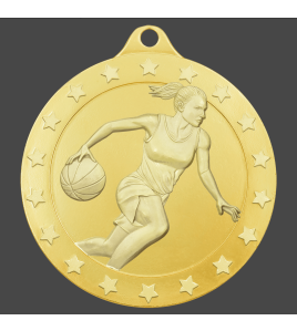 Radiance Series Medal, Basketball Female