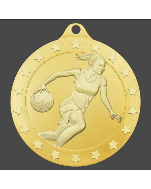 Radiance Series Medal, Basketball Female