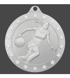 Radiance Series Medal, Basketball Female