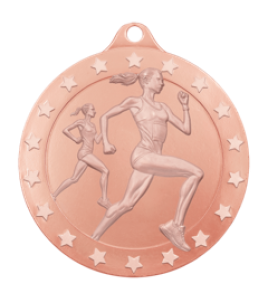 Radiance Series Medal, Cross Country Female