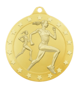 Radiance Series Medal, Cross Country Female