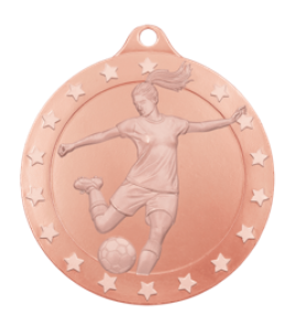 Radiance Series Medal, Soccer Female