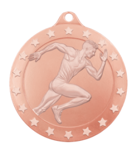 Radiance Series Medal, Track Male