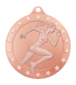 Radiance Series Medal, Track Female