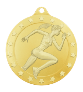Radiance Series Medal, Track Female