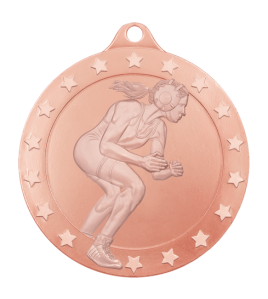 Radiance Series Medal, Wrestling Female