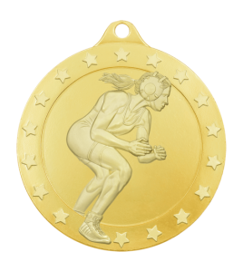 Radiance Series Medal, Wrestling Female