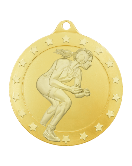 Radiance Series Medal, Wrestling Female