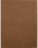 Leatherette Plaque - Dark Brown
