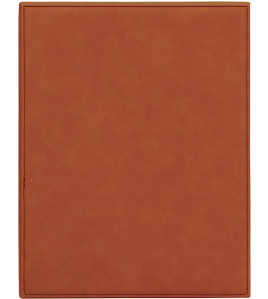 Leatherette Plaque - Rawhide