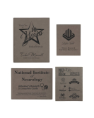 Leatherette Plaque - Grey