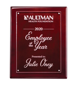 High Luster Plaque with Acrylic Plate