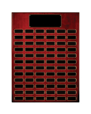 Large Piano Finish Perpetual Rosewood Plaque