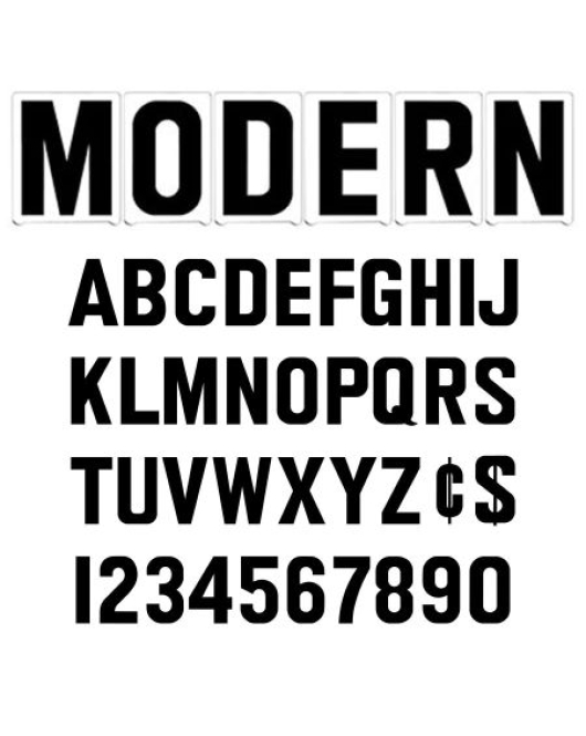 Marquee Letters - Modern