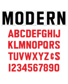 Marquee Letters - Modern