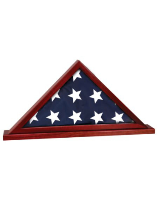 Flag Display - Rosewood