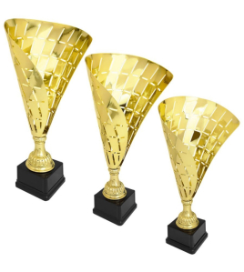 Metal Flag Cup Trophy