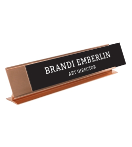 Desk Holder for Nameplate