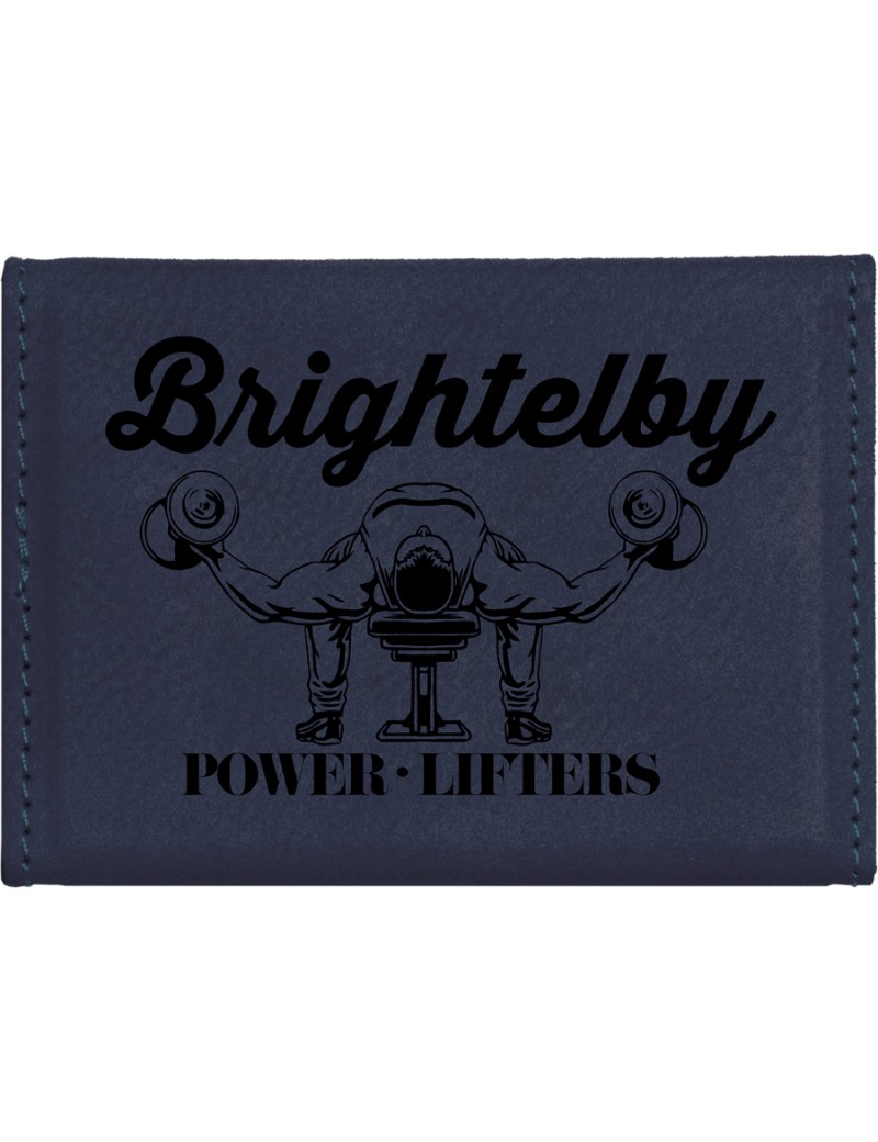 Leatherette Business Card Holder