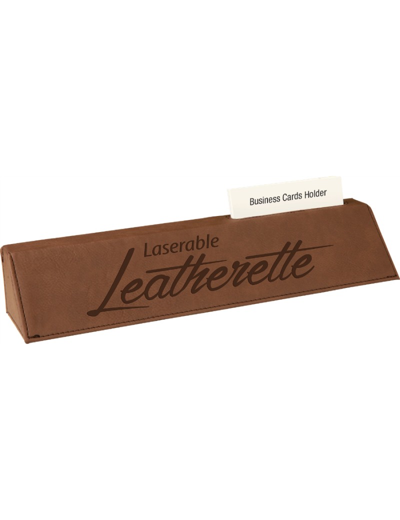 Leatherette Desk Wedge