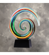 Art Glass, Rainbow Swirl