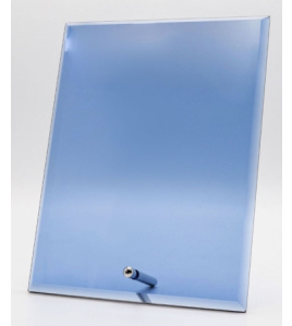 Blue Glass Plaque