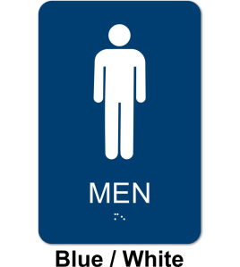 Restroom Signage, ADA Compliant