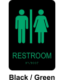 Restroom Signage, ADA Compliant