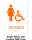 Restroom Signage, Handicap, ADA Compliant