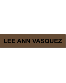 Nameplate, 1-Line