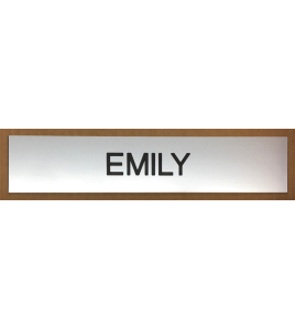 Nameplate, 1-Line