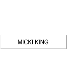 Nameplate, 1-Line