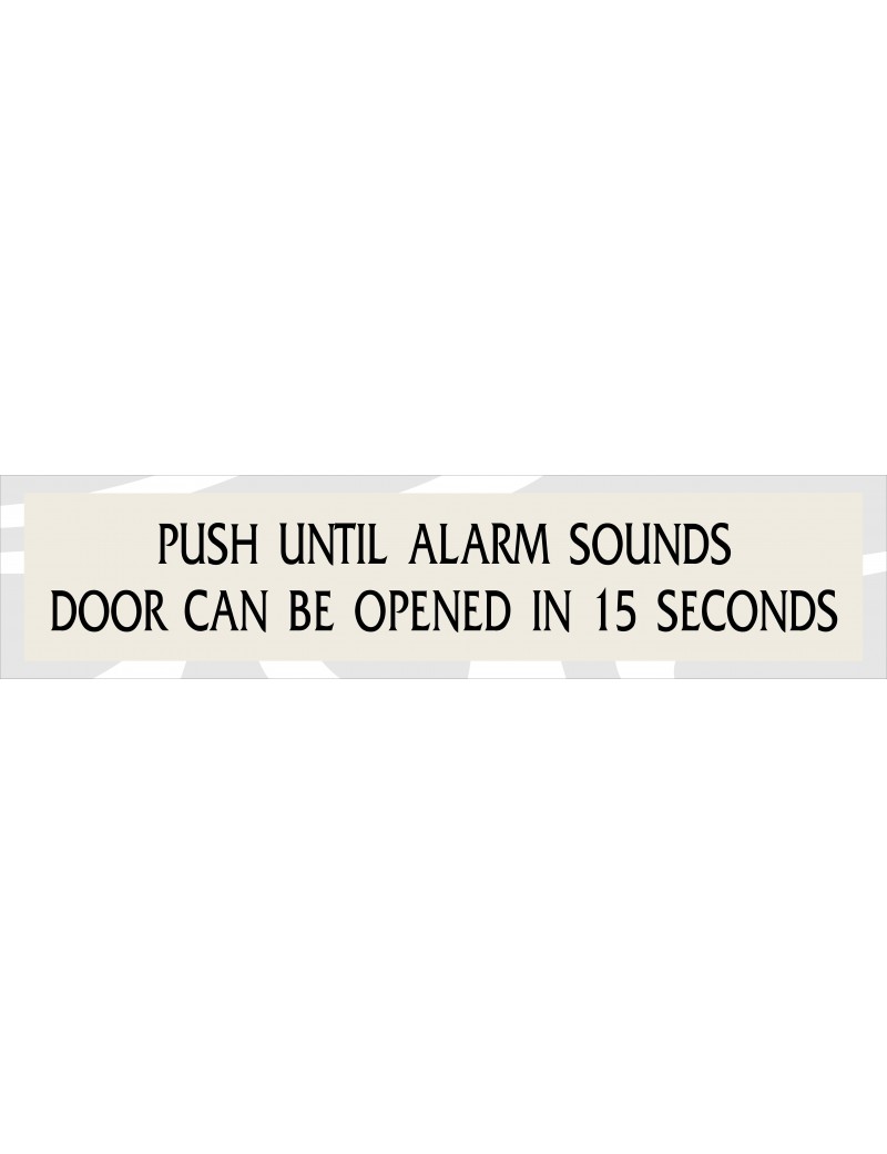 Alarm Door