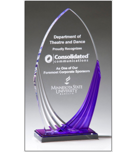 Purple Cathedral Acrylic