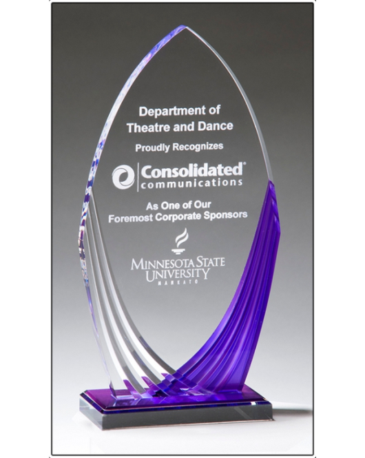 Purple Cathedral Acrylic