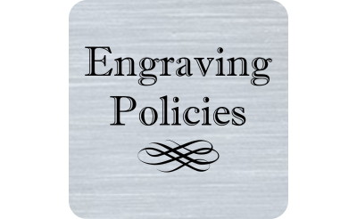 Engraving Policy Engraving Policy