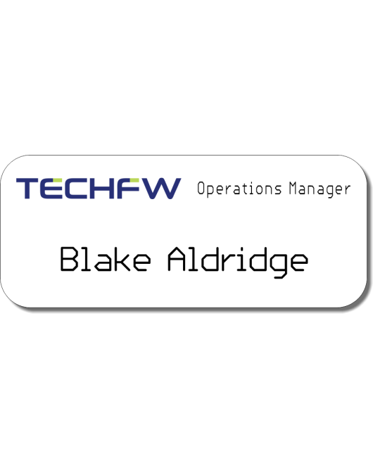 TechFW Nametags