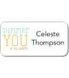 Summer You Nametag