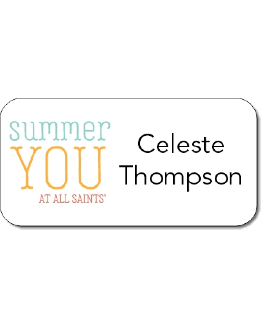 Summer You Nametag