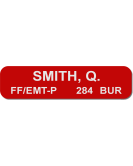 Burleson FD ID Tag, Magnet Back No Hole